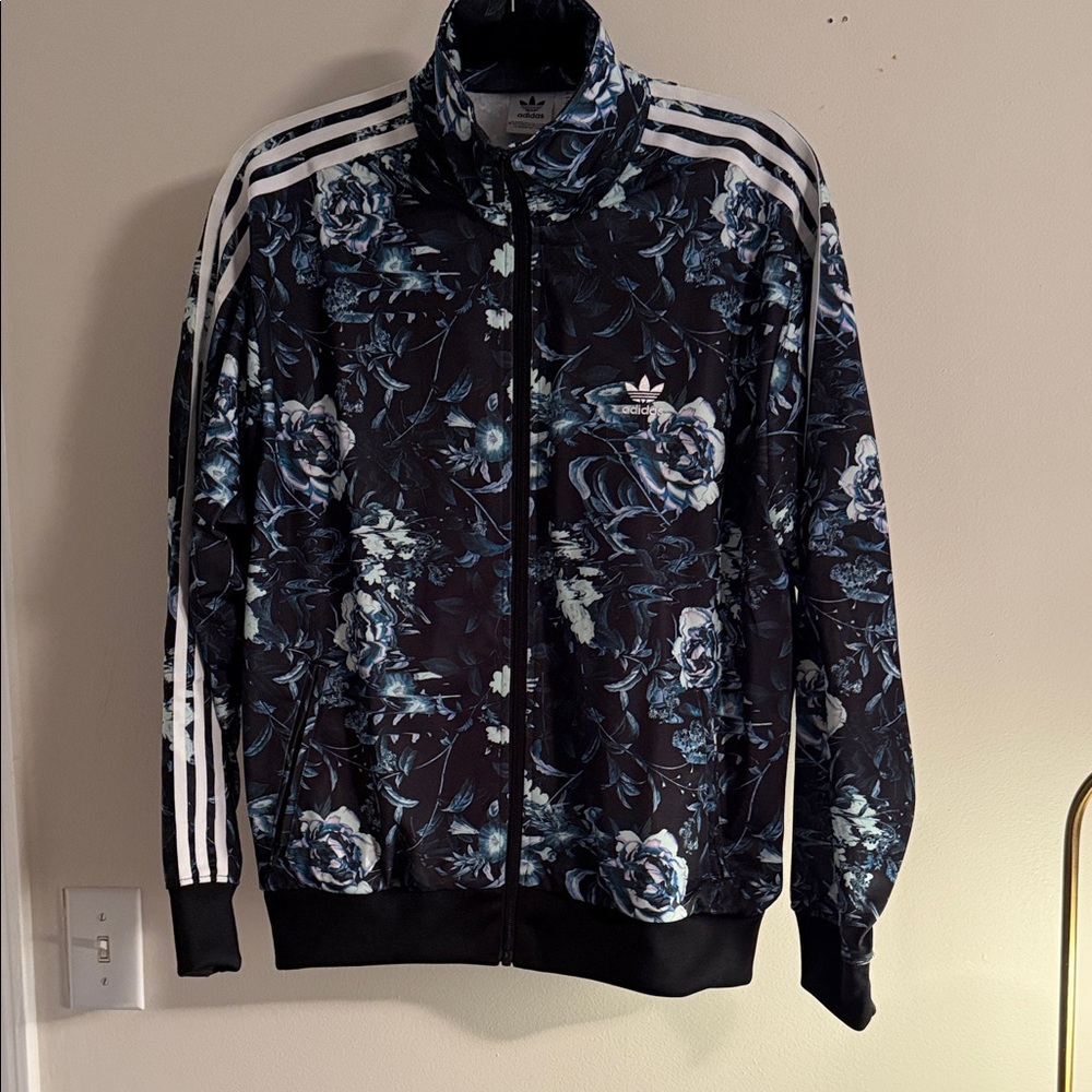 Adidas Originals Limited Edition Floral Track Jacket Size Medium NWOT